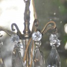 Kristallen luster circa 1950: detail 1